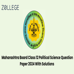 Maharashtra Board Class 12 Political Science Question Paper 2024 42 J 856